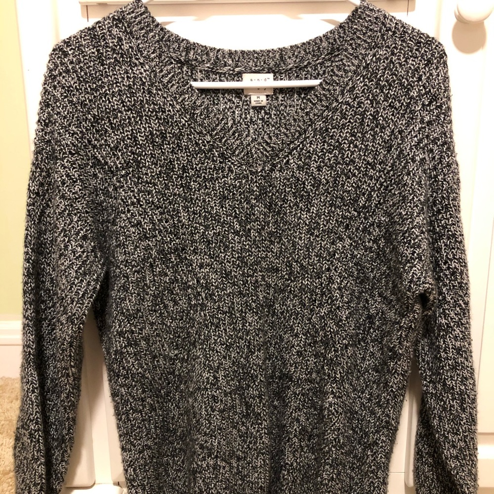 a new day v-neck sweater